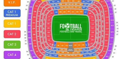 Bernabeu ที่นั่งบนแผนที่